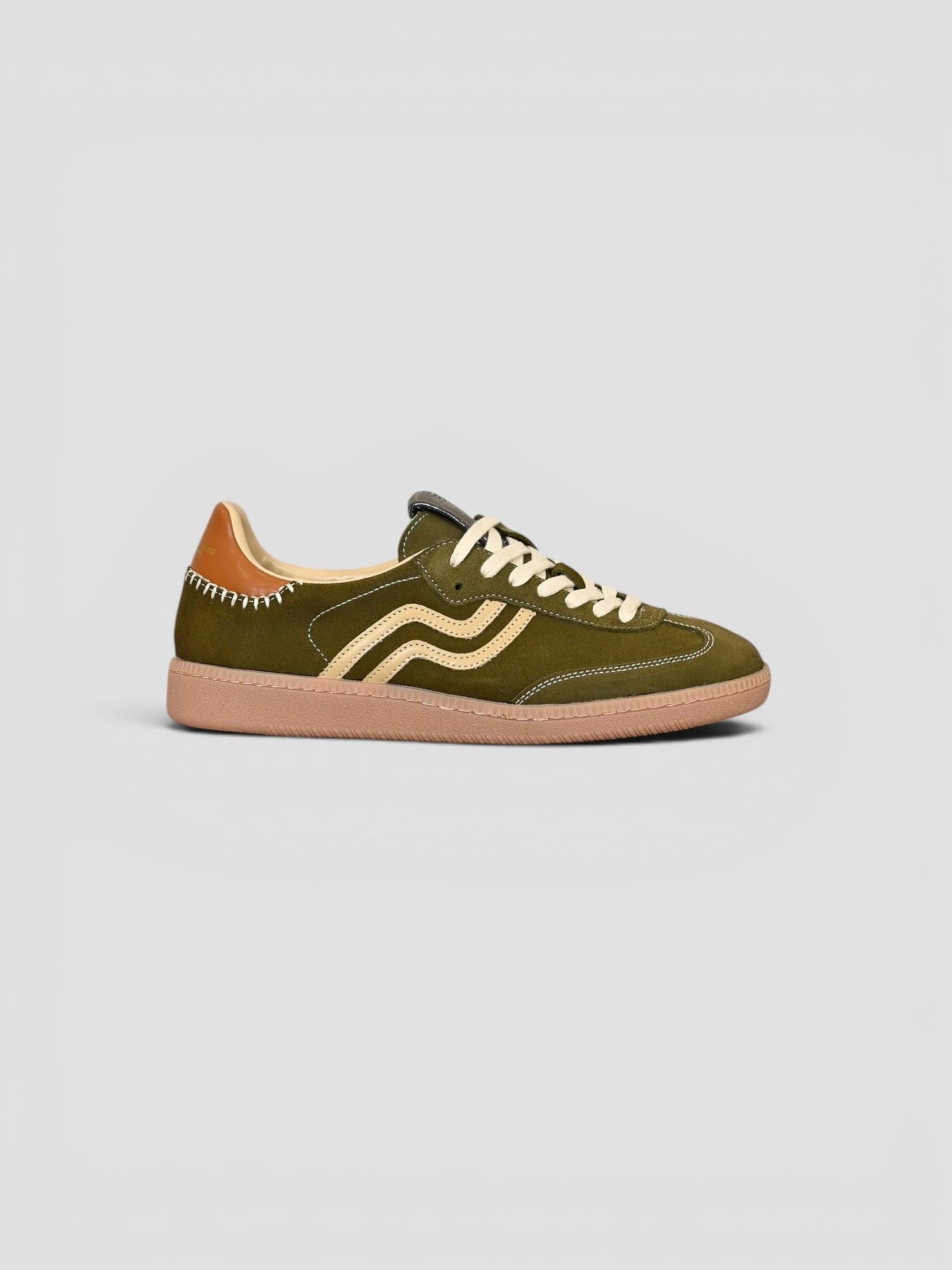 Sneakers suede 51461 010 verde bosco 51461 010 PRIMABASE 