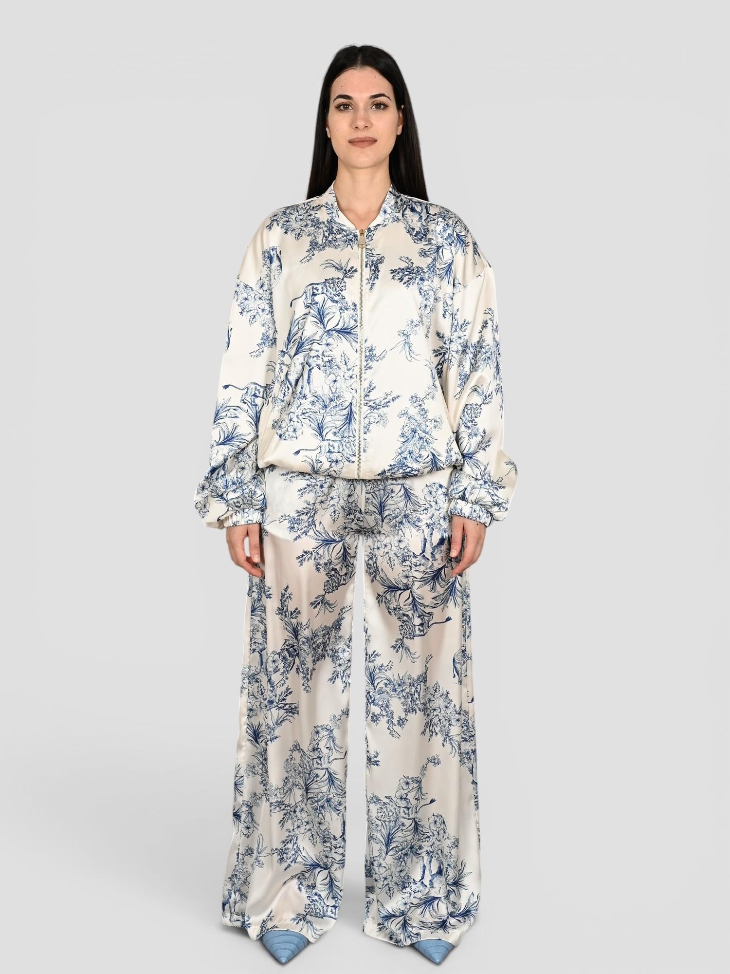 Bomberino rasatello S25J807 leggero floreale S25J807 FLOREALE TENSIONE IN 